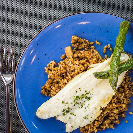 Barcelo Tenerife Golf Del Sur Esterno foto A plate of buckwheat with fish