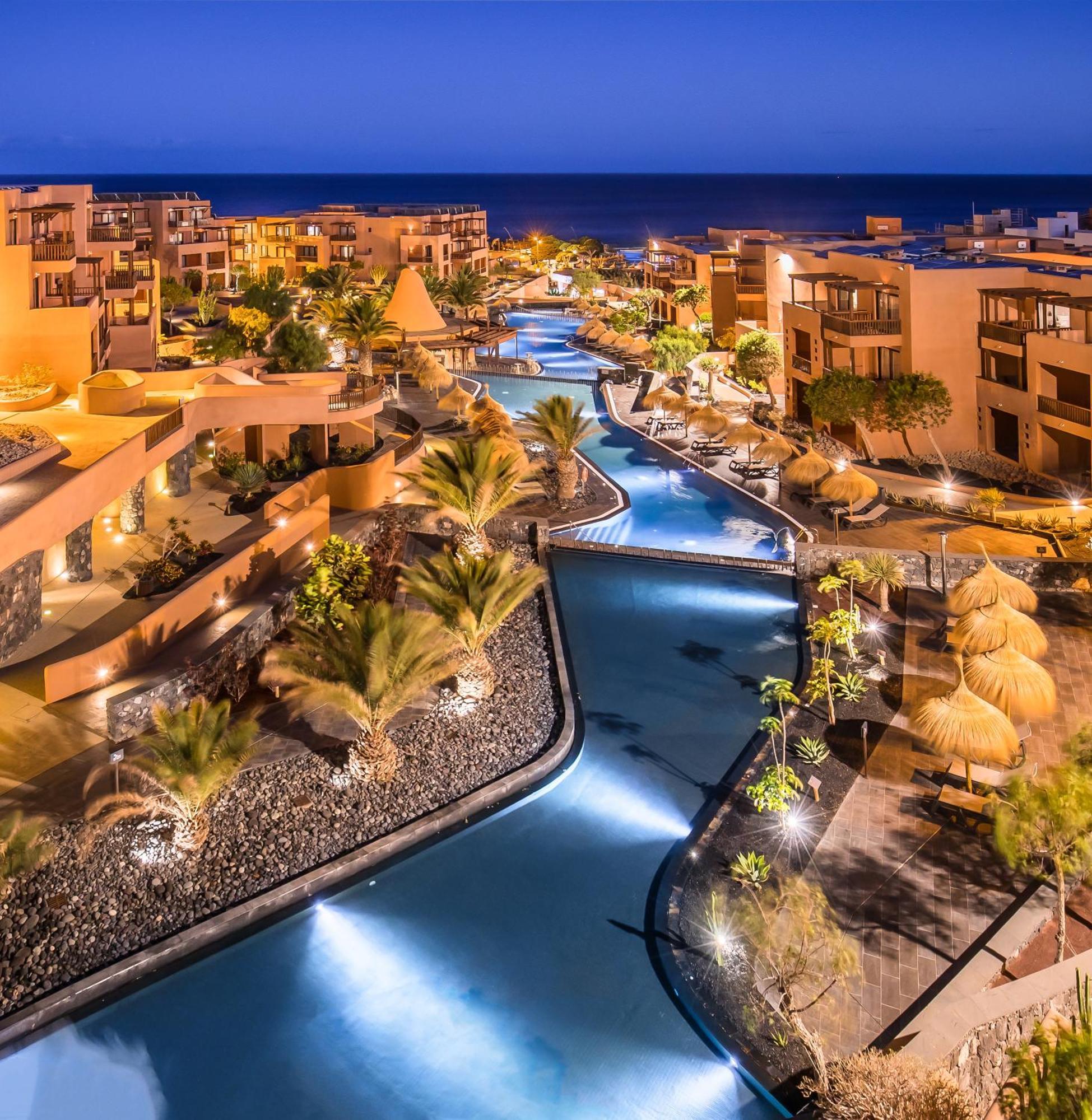 Barcelo Tenerife Golf Del Sur Esterno foto Hard Rock Hotel at Night